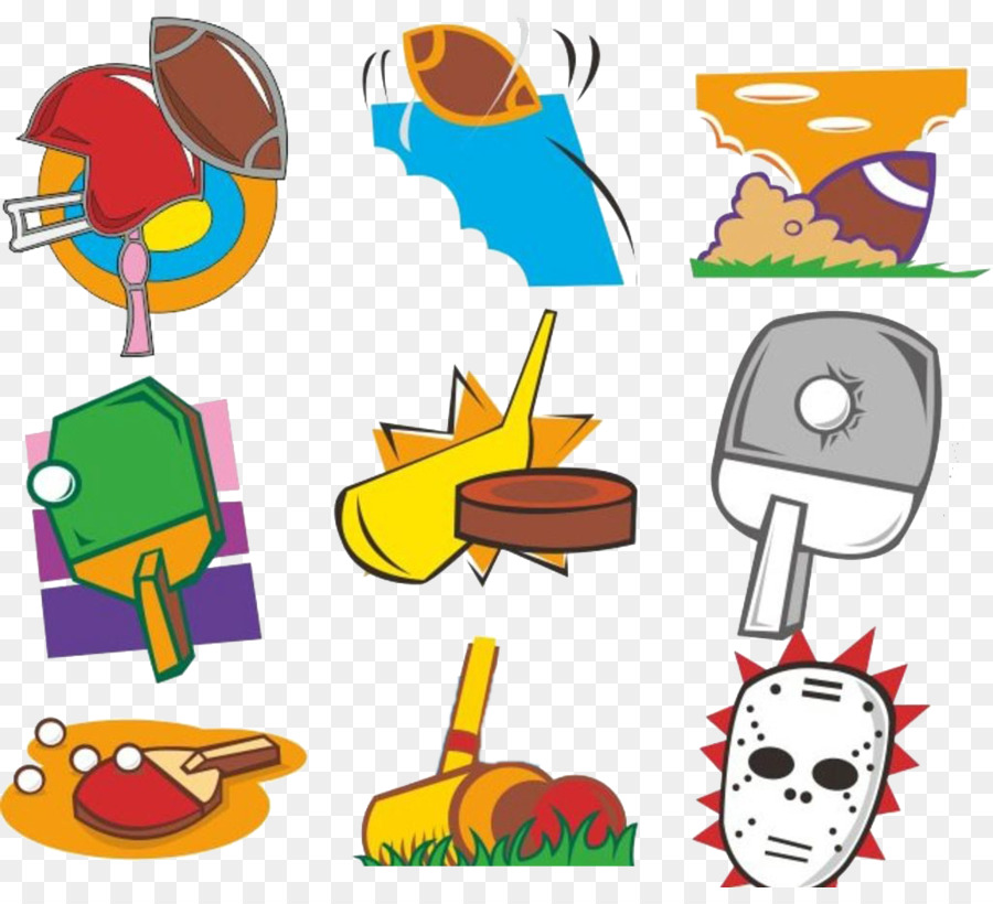 De Dibujos Animados，Raqueta De Tenis De Mesa PNG