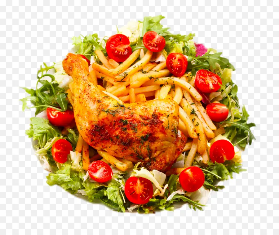 Ensalada De Pollo，Comida PNG