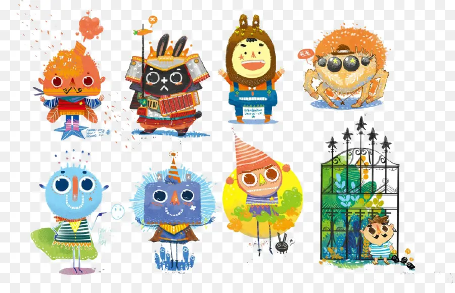 De Dibujos Animados，Illustrator PNG