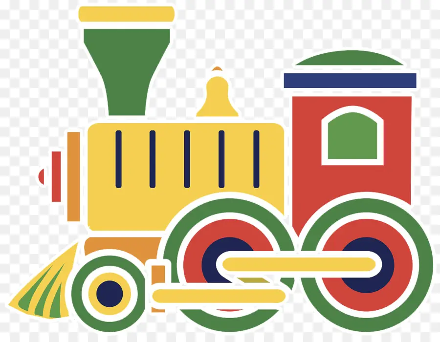 Tren De Juguete，Vistoso PNG