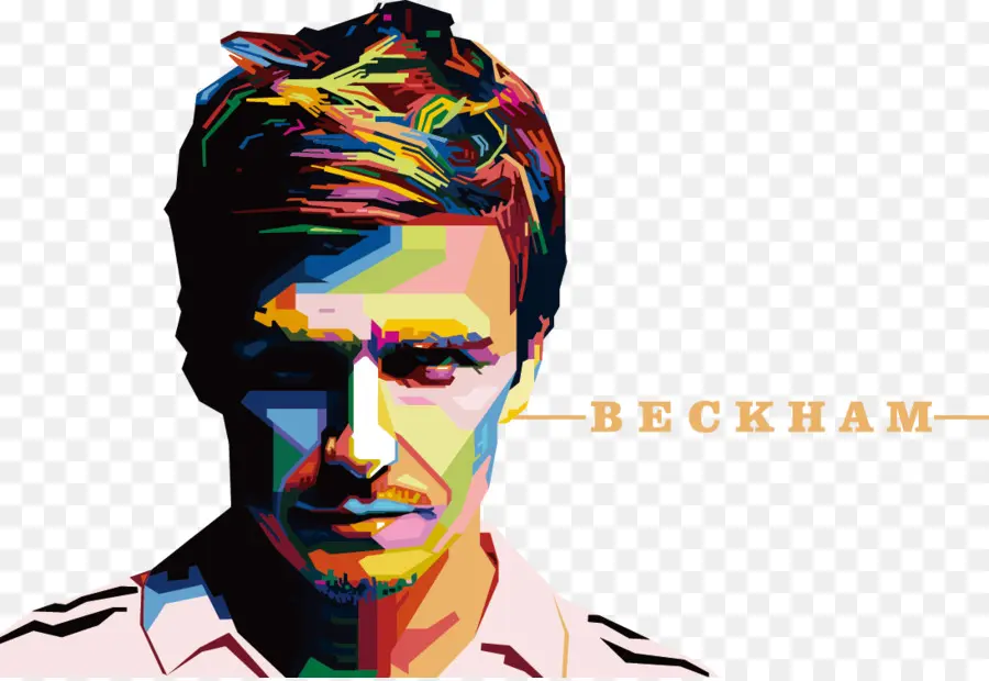 David Beckham，Retrato PNG