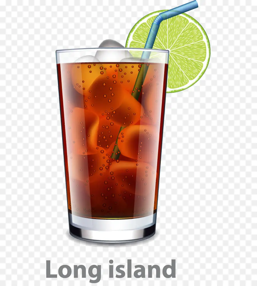 Cóctel，Long Island Iced Tea PNG