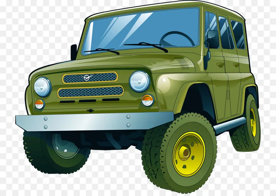 Uaz，Coche PNG