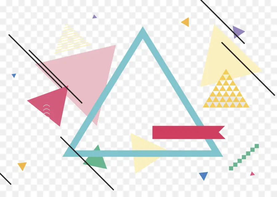 Triángulo，Color Triángulo PNG