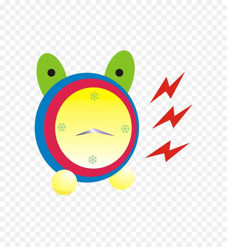 Despertador De Dibujos Animados，Alarma PNG