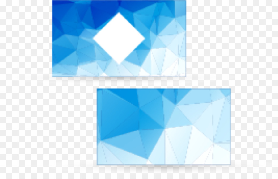 Fondo Geométrico，Azul PNG