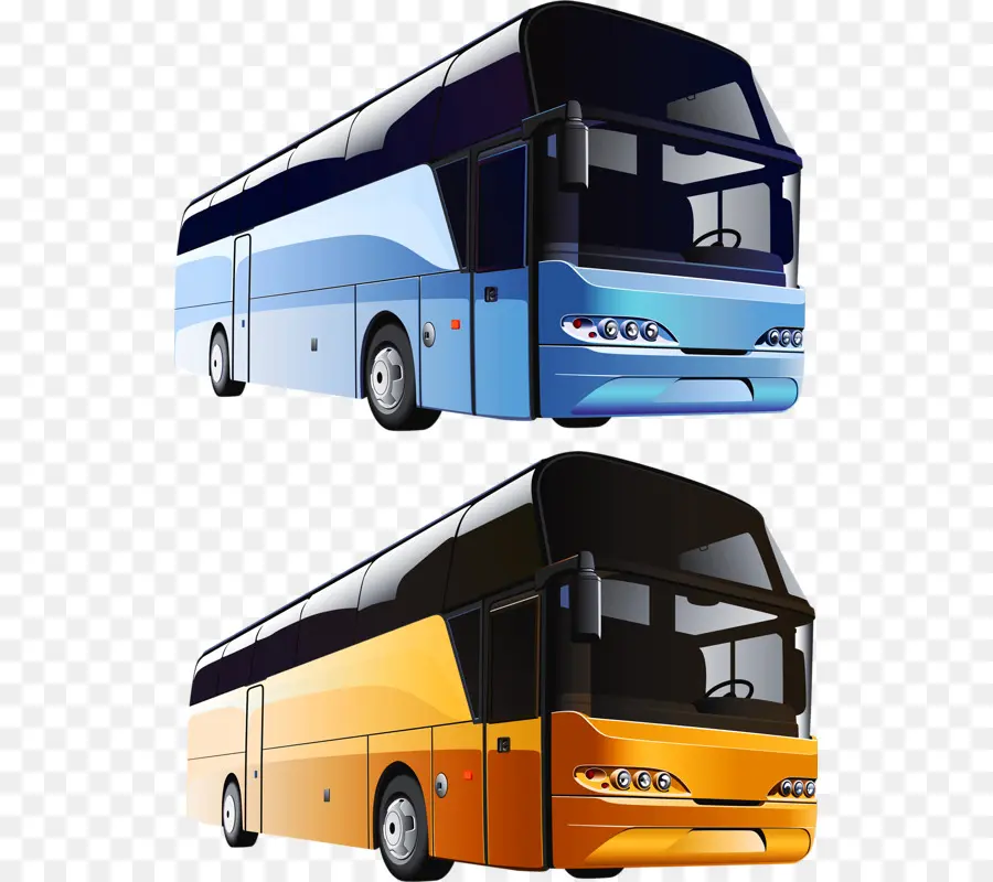 Autobuses Turísticos，Autobús Azul PNG