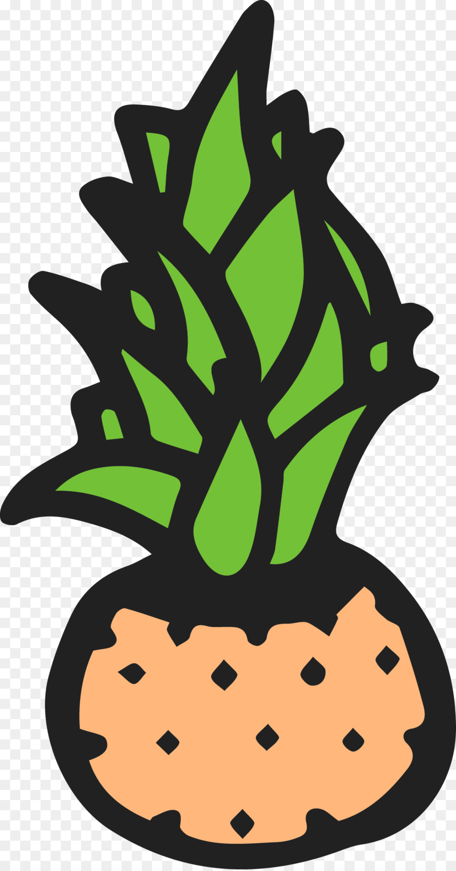 Big Pineapple，La Fruta PNG