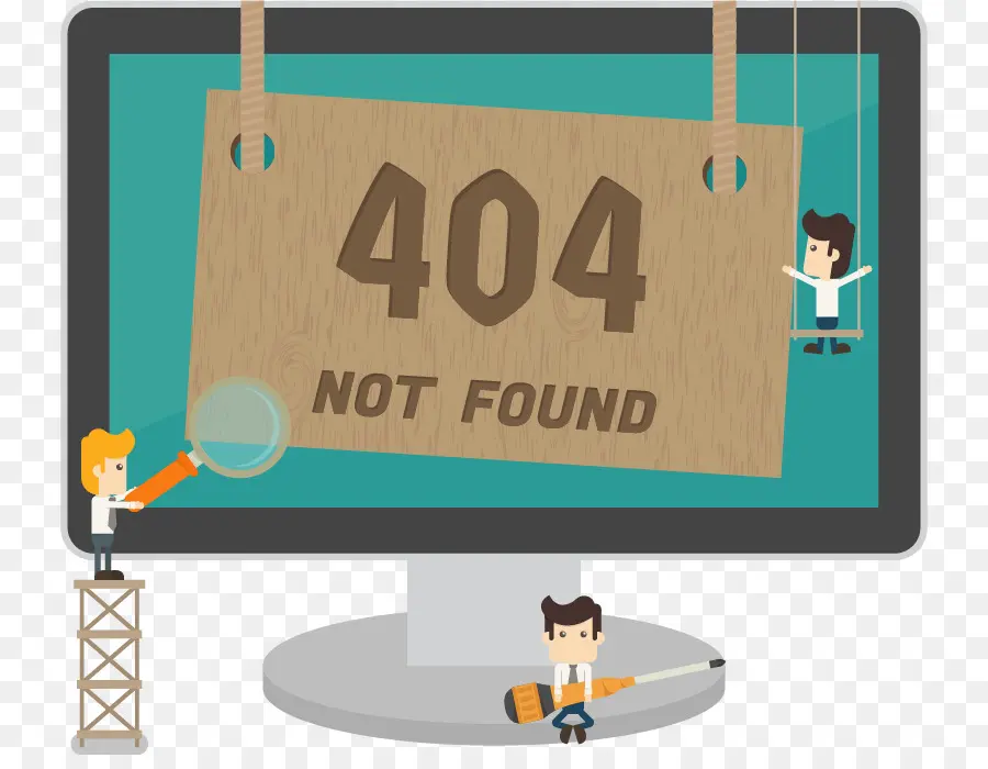 404 No Encontrado，Web PNG