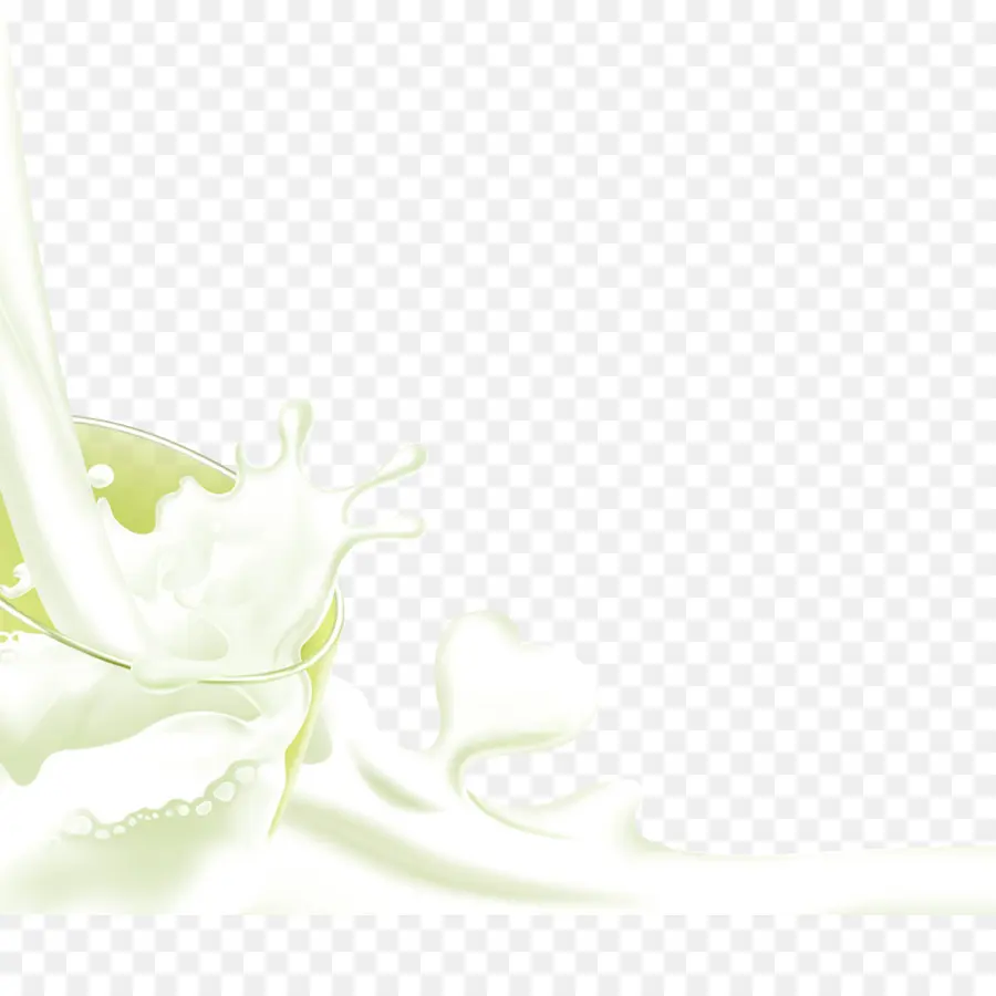 Salpicaduras De Leche，Vaso PNG