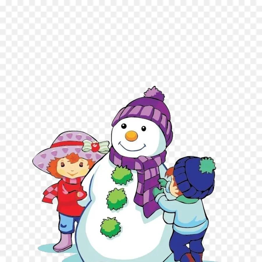 Muñeco De Nieve，Niños PNG