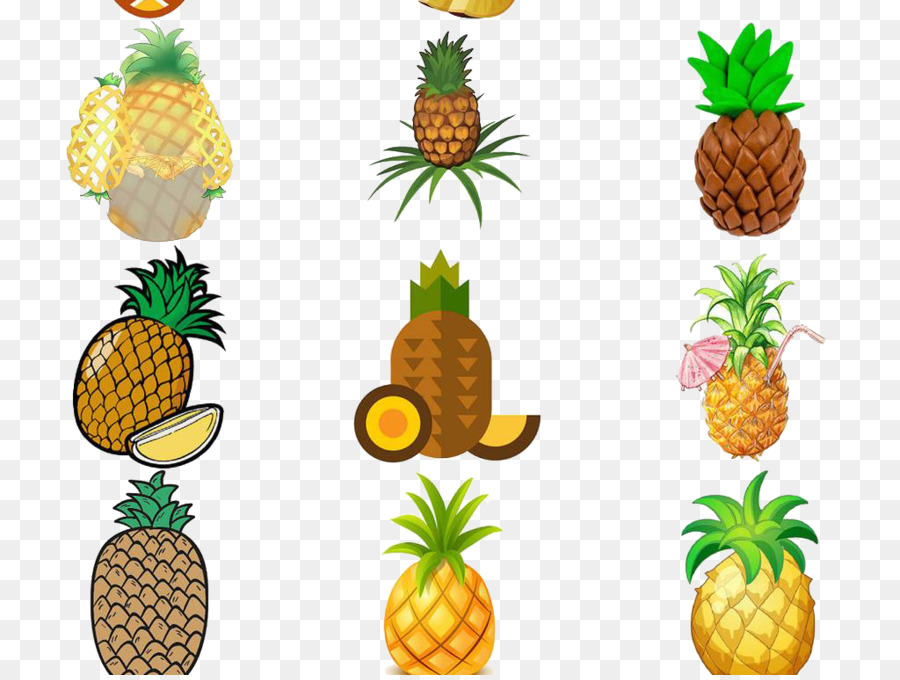 Piña，La Fruta PNG