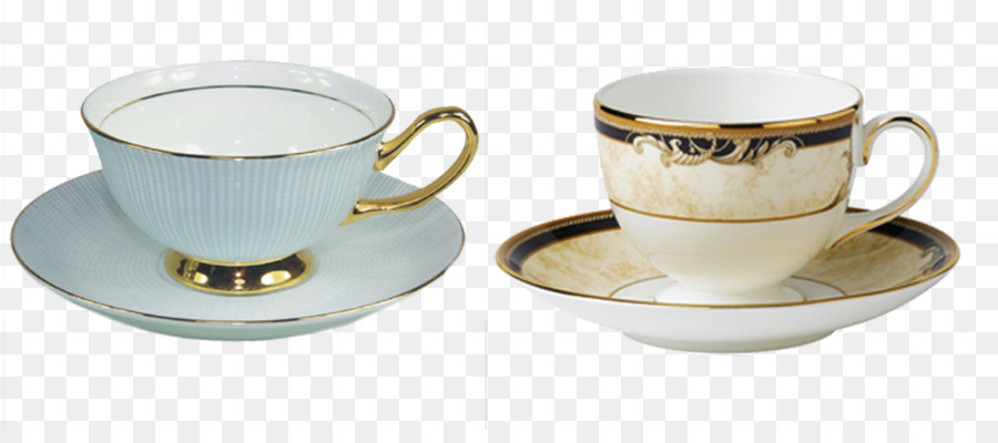 Tazas De Té Elegantes，Platillos PNG