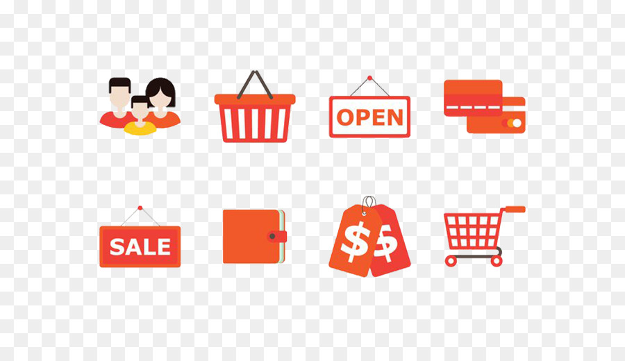 Iconos De Compras，Comercio PNG