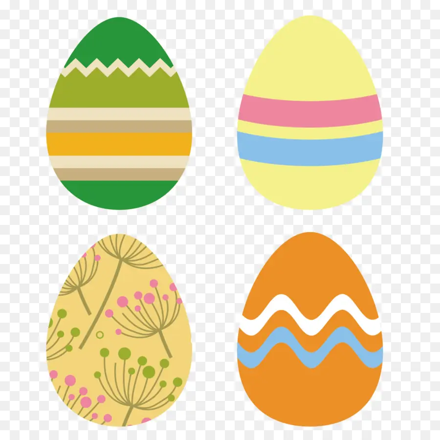 Huevo De Pascua，Huevo De Pascua De Diseño PNG