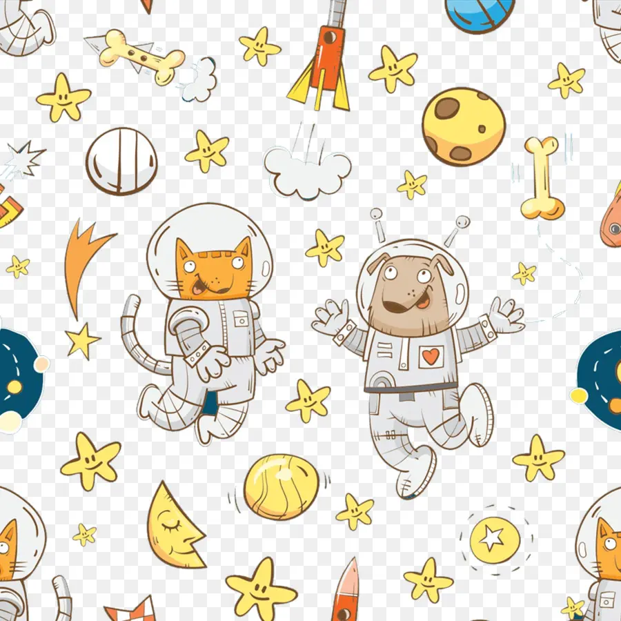 Animales Astronautas，Espacio PNG