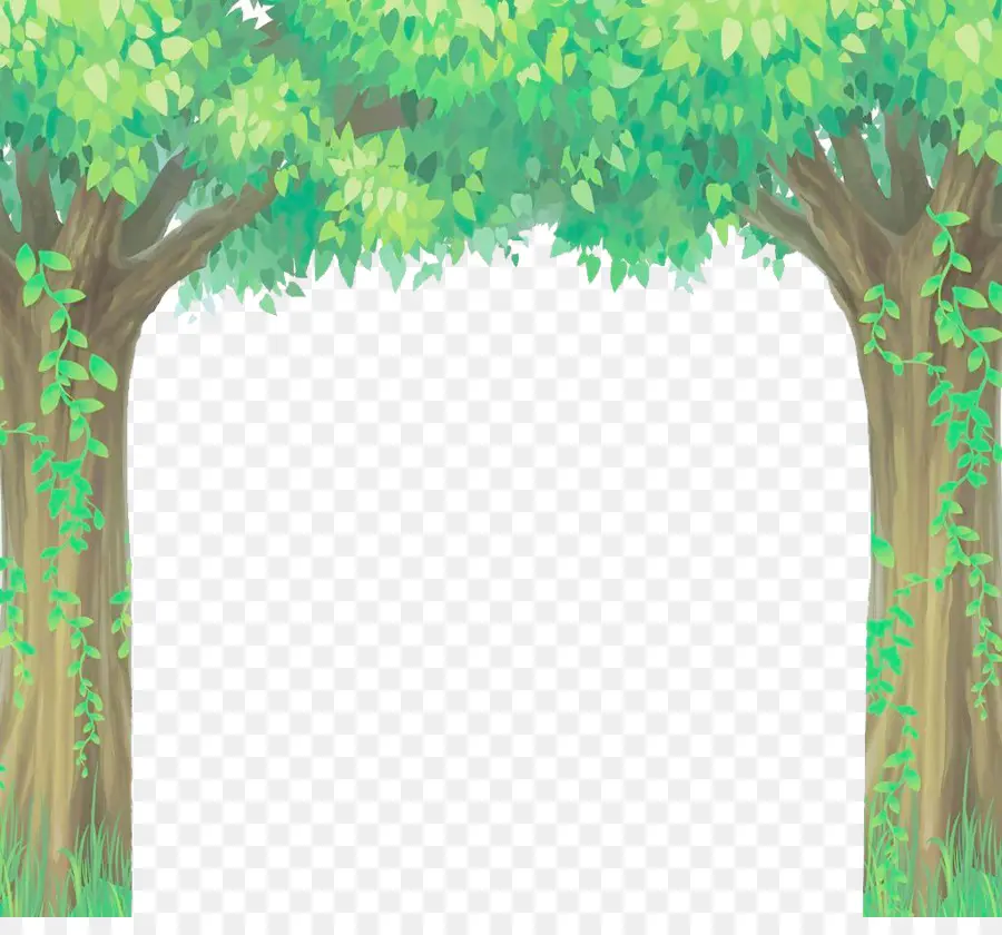 Pintura，árbol PNG