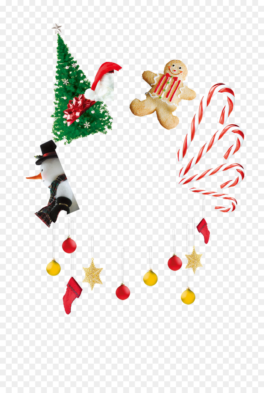 Decoraciones Navideñas，Árbol PNG