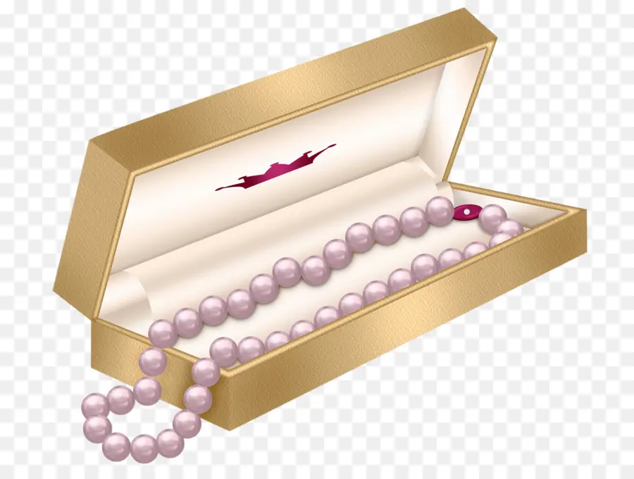 Collar De Perlas，Caja PNG