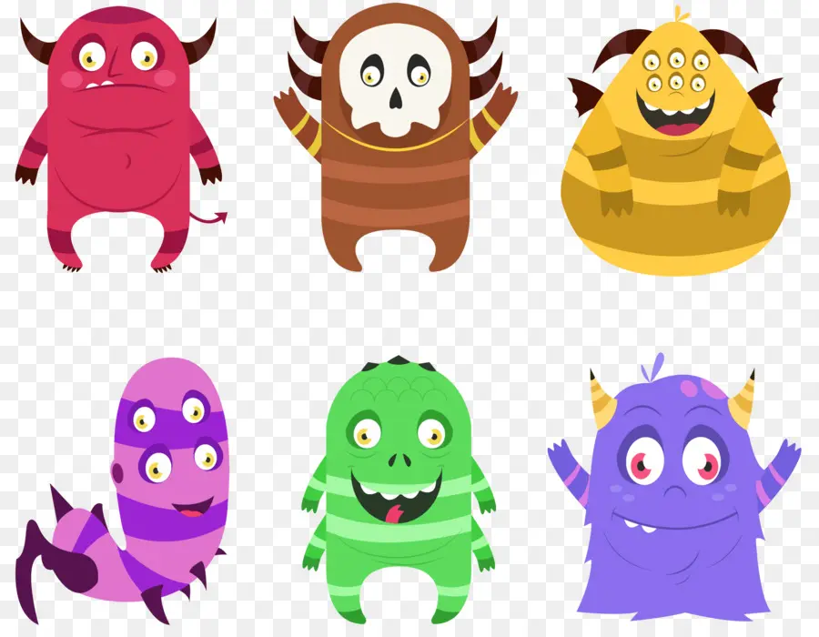 Monstruos，Dibujos Animados PNG