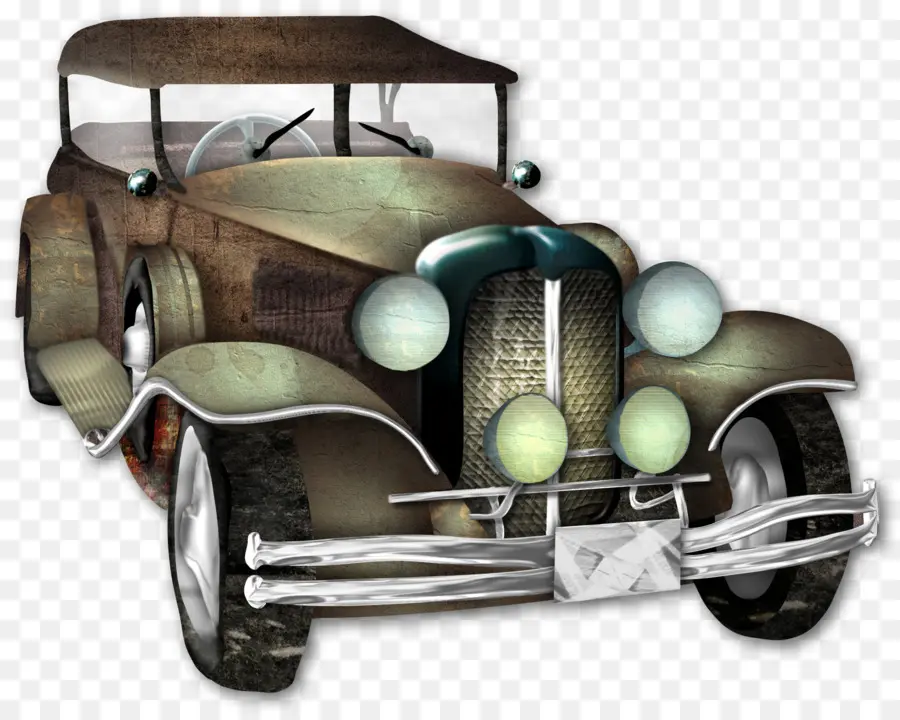 Autos Antiguos，Coche PNG