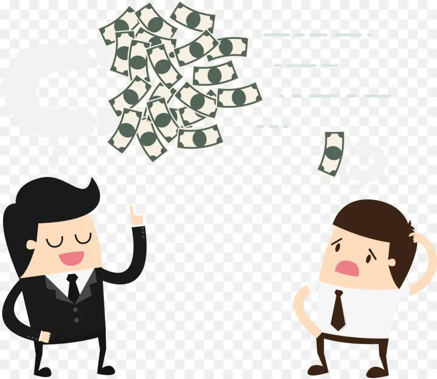 Empresarios，Dinero PNG