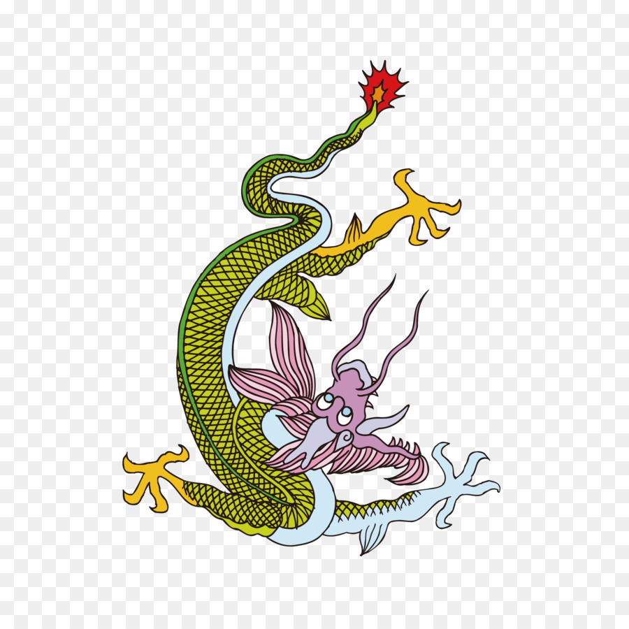 China，Dragón Chino PNG