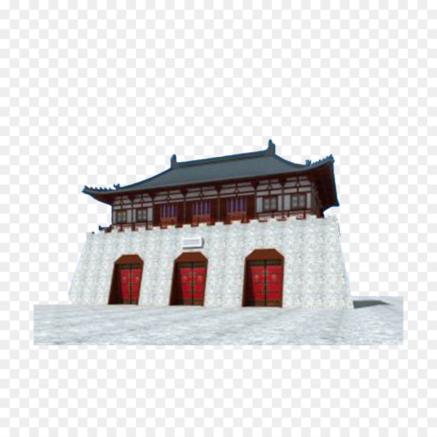 Gucheng District，La Arquitectura PNG