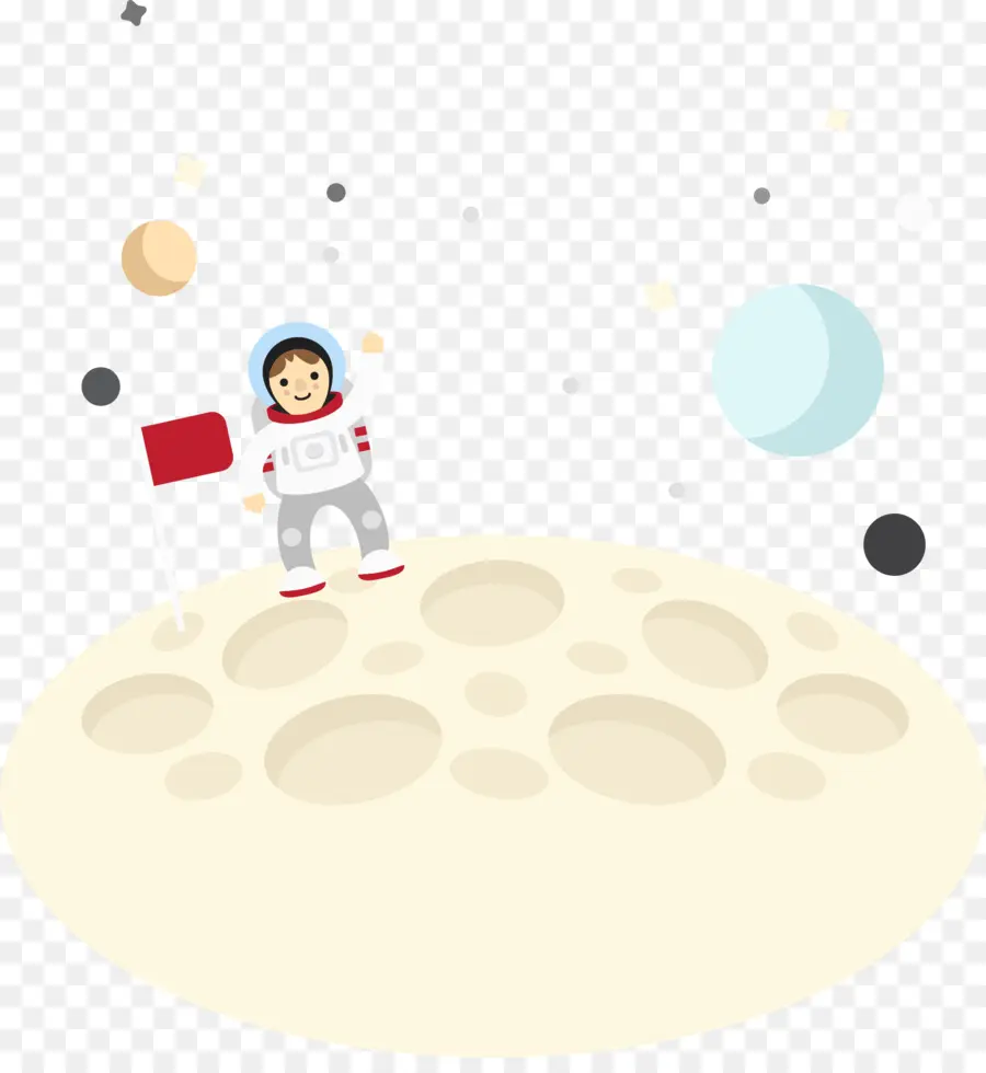 Astronauta En La Luna，Astronauta PNG