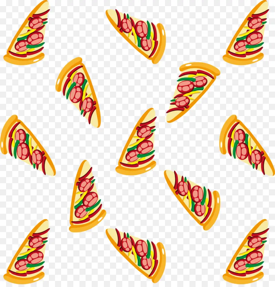 Rebanadas De Pizza，Coberturas PNG