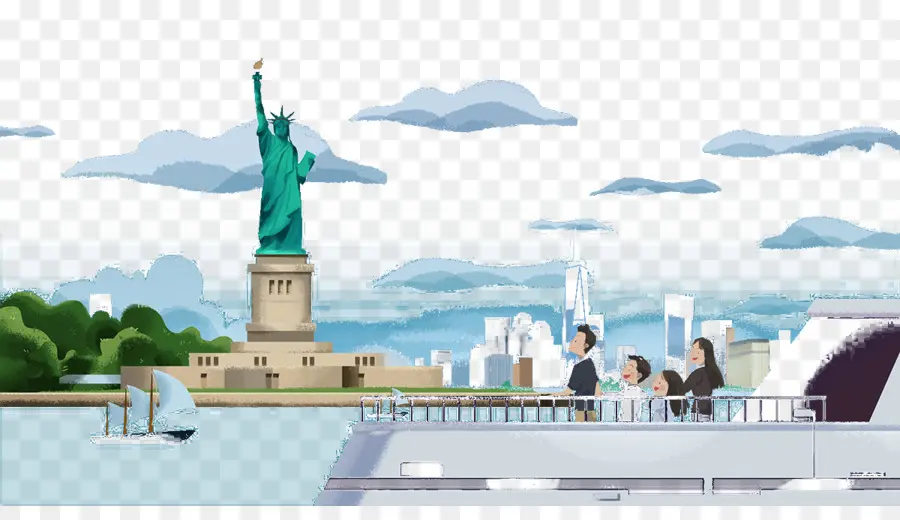 Estatua De La Libertad，Nueva York PNG