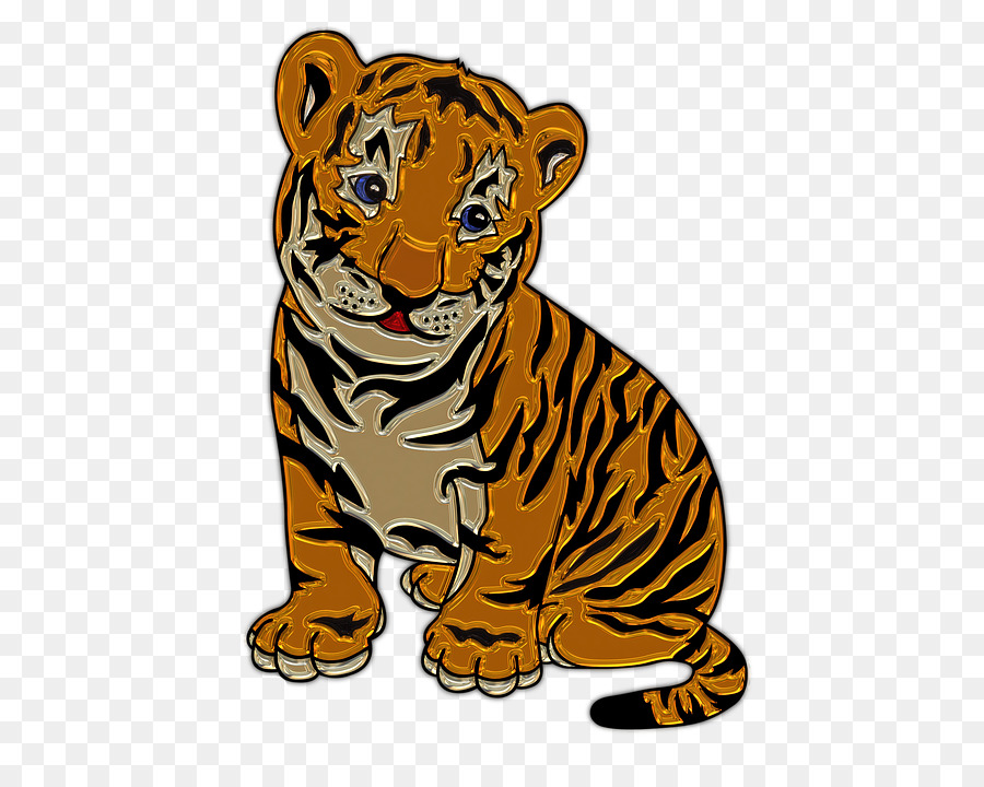 Tigre，Postscript Encapsulado PNG