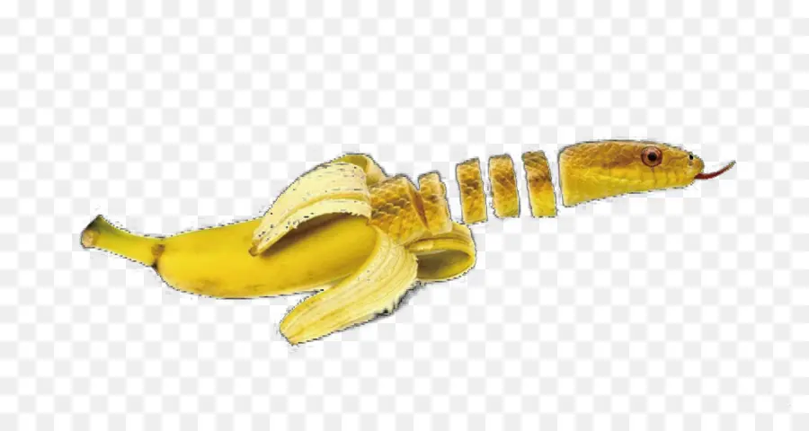 Banana，La Serpiente PNG
