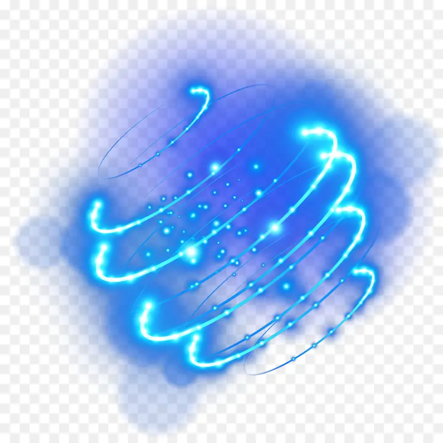 Remolino De Energía Azul，Energía PNG