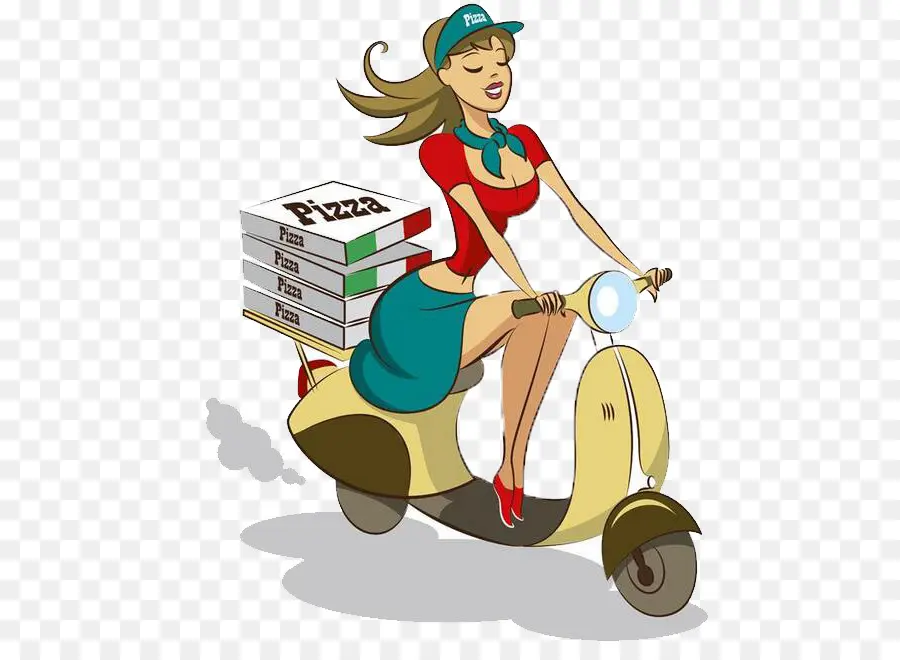 Scooter，Pizza PNG