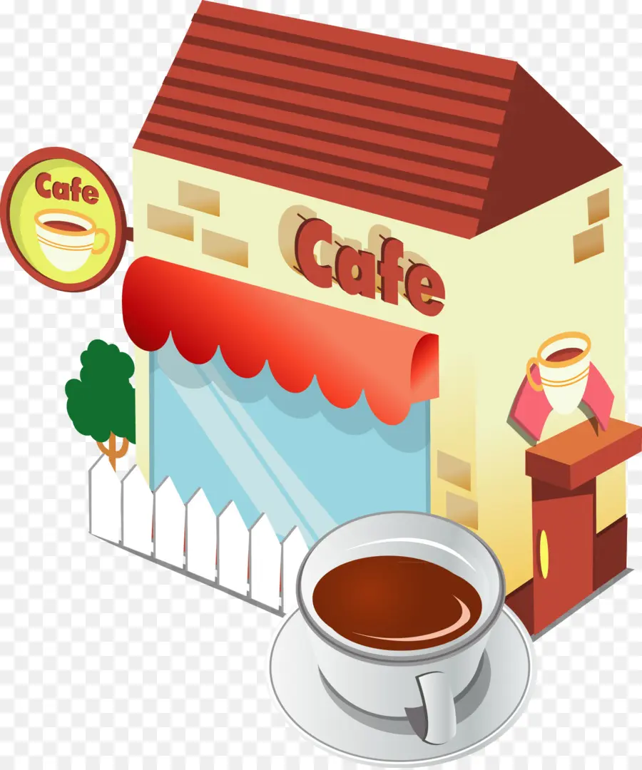 Cafetería，Café PNG