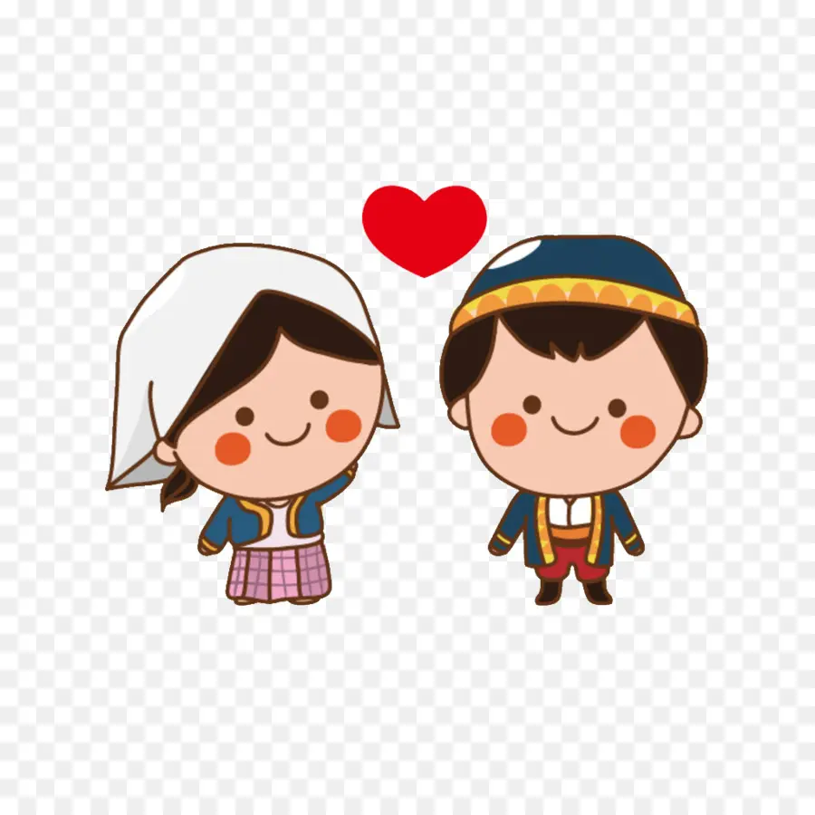 Pareja De Dibujos Animados，Pareja PNG