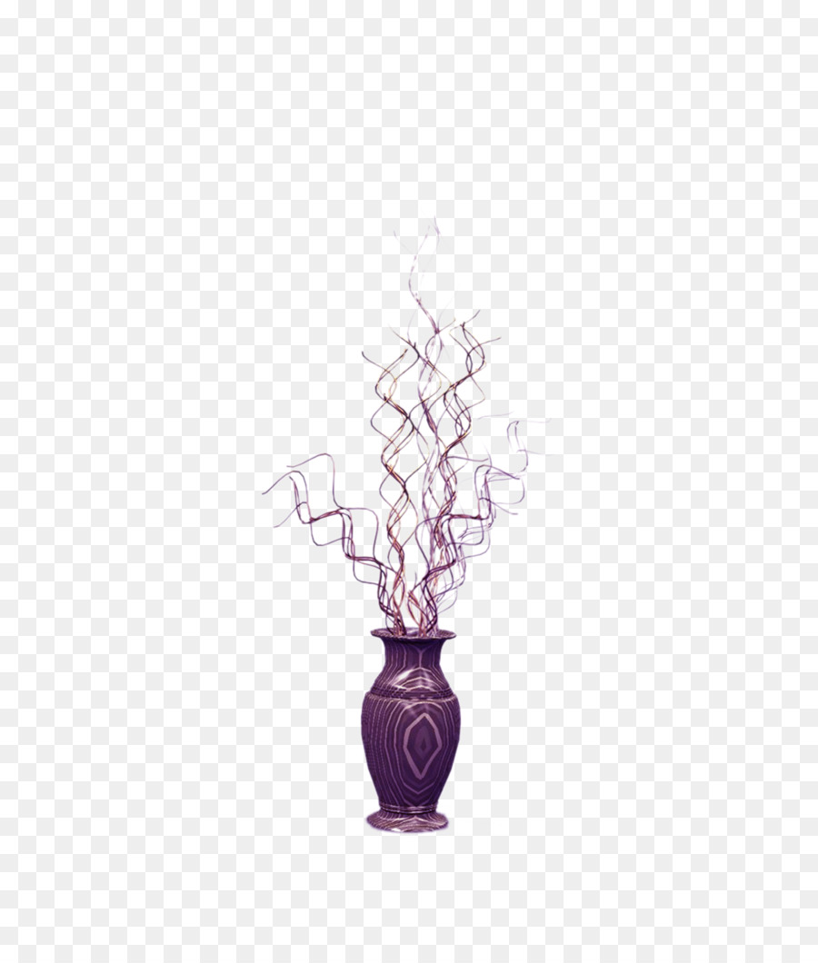 Florero，Púrpura PNG