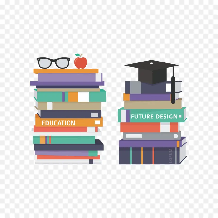 Libros，Pila PNG