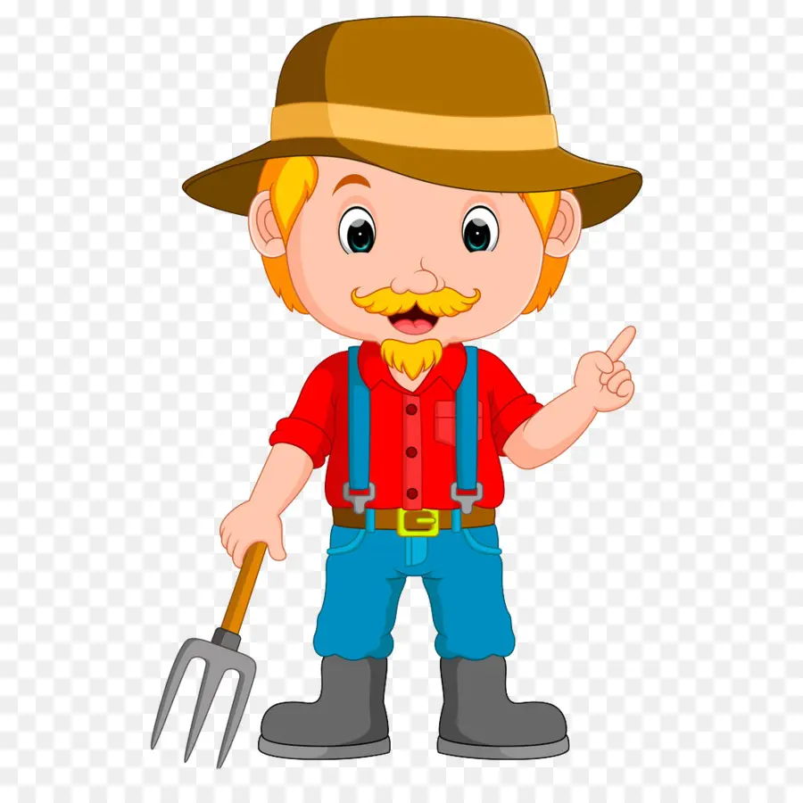 De Dibujos Animados，Agricultor PNG