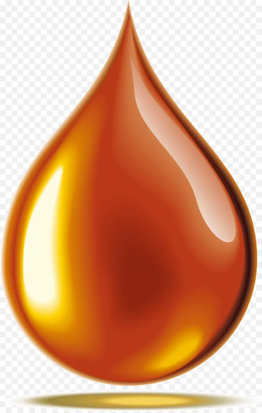 Gota De Aceite，Amarillo PNG