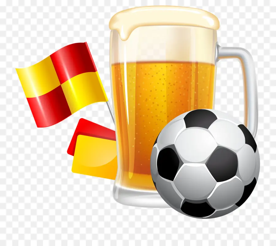 Cerveza Y Futbol，Beber PNG