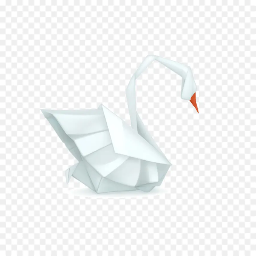 Cisne De Origami，Papel PNG