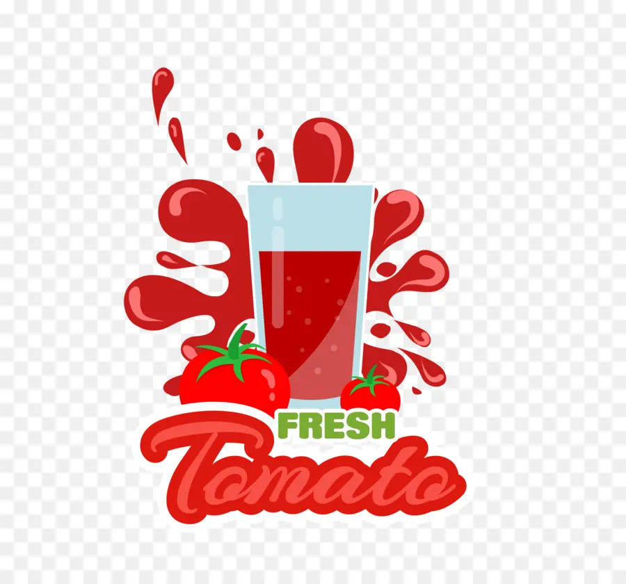 Jugo De Tomate，Vaso PNG