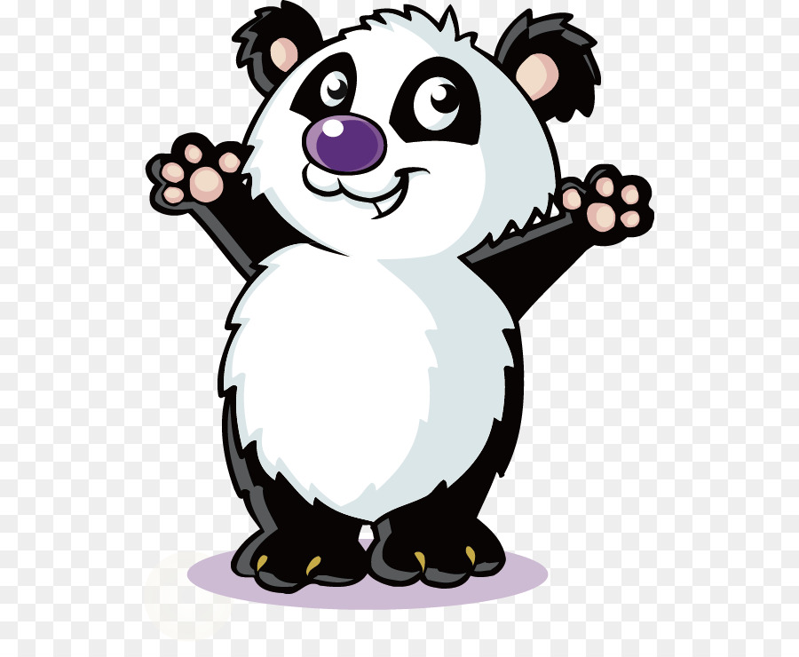 Lindo Panda，Dibujos Animados PNG