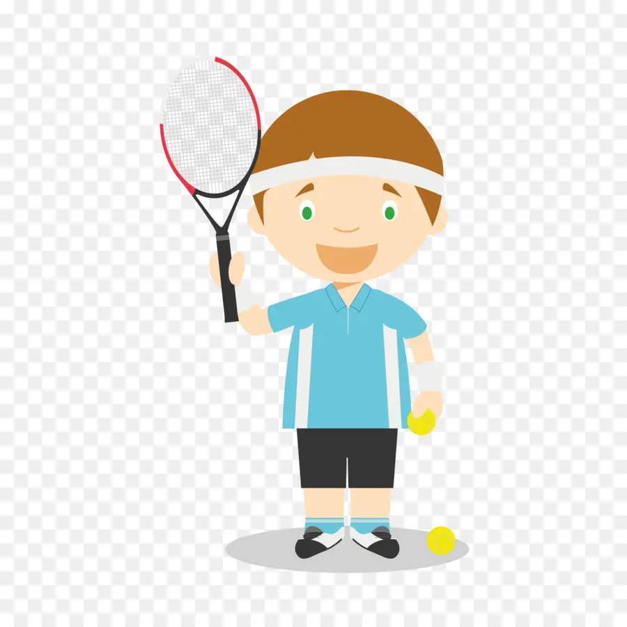 Jugador De Tenis，Raqueta PNG