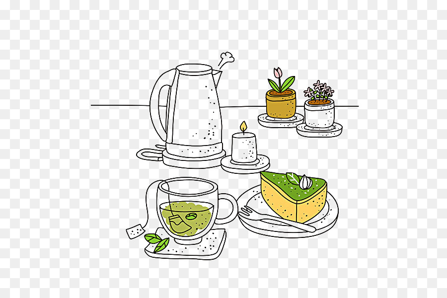 Té，Té Verde PNG