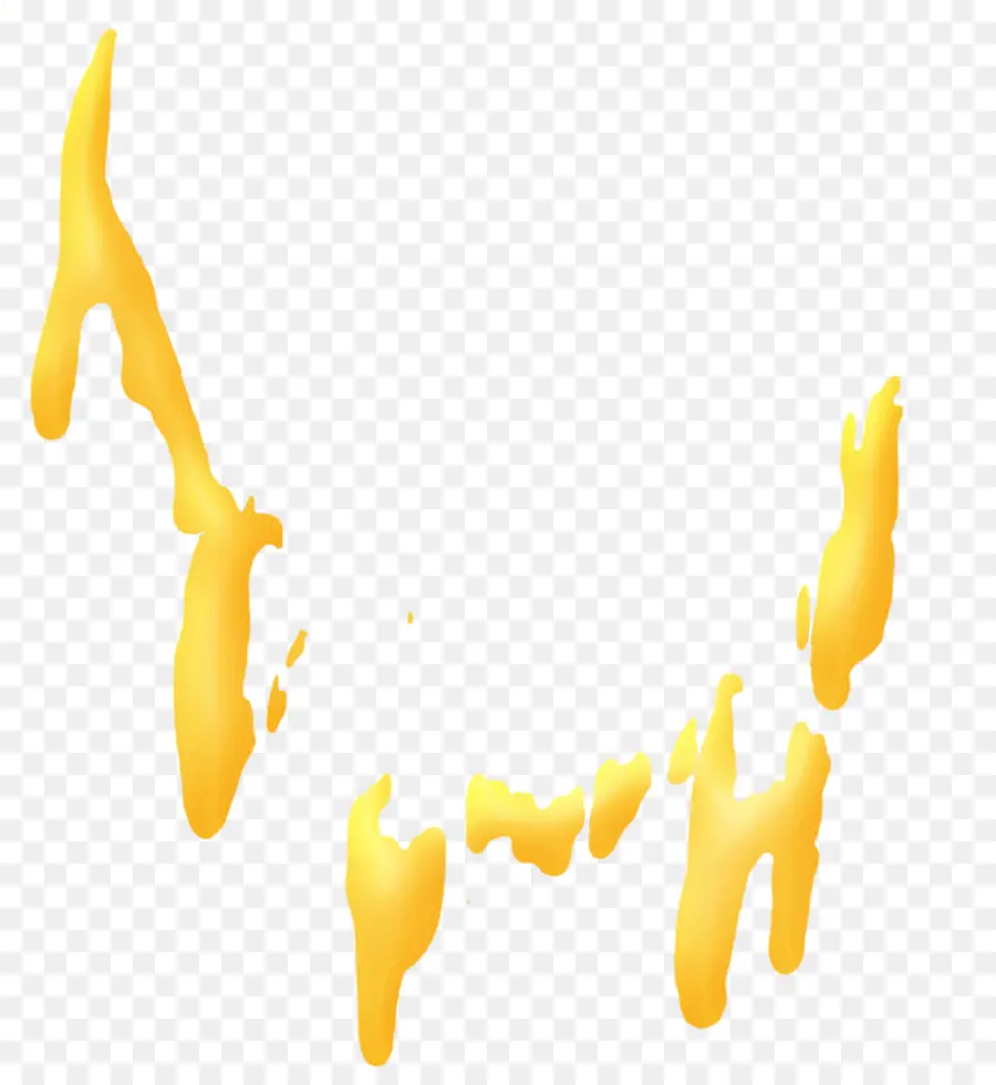 Salpicaduras De Pintura，Amarillo PNG