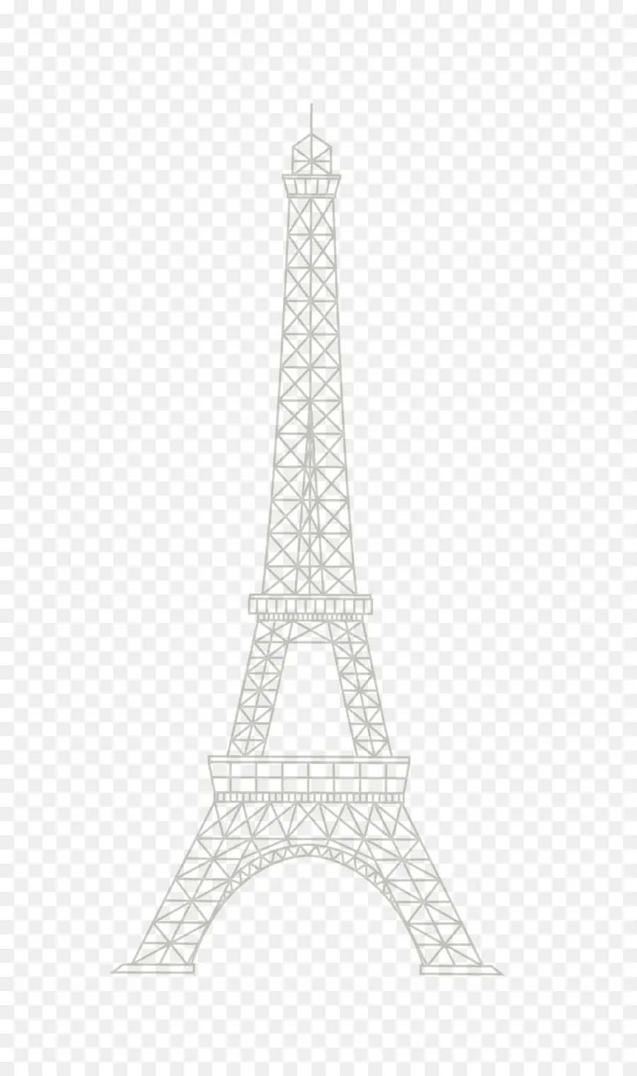 Torre Eiffel，París PNG