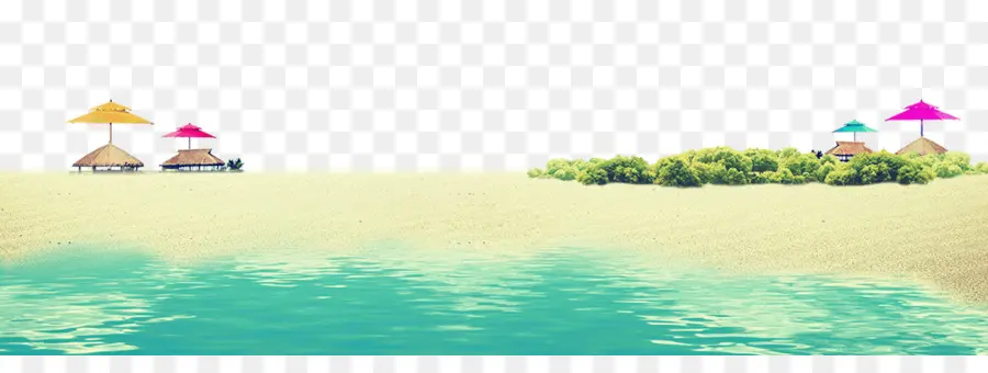 Escena De Playa，Arena PNG